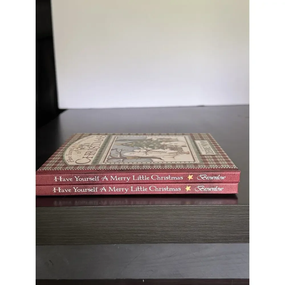 Vintage 2000 Debbie Mumm Christmas Gift Books Lot 2 NOS New Hardcover Snowman
